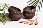 Big bowls combo - miska velká 4 ks, lžíce 4 ks