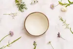 Miska Natural bílá - střední