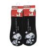 Dámské ponožky footies - Snoopy | Velikost: 35-38 | Černá