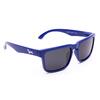 Modré matné brýle Kašmir Wayfarer New Polarized WP04 - tmavá skla