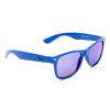 Tmavě modré brýle Kašmir Wayfarer WD21 - skla modrá zrcadlová