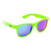 Zelené brýle Kašmir Way WD24 - skla modro-zelená zrcadlová | Balení: Bez krabičky