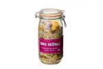 Bezlepkové bio müsli s mandlemi a brusinkami, 600 g