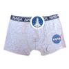 Pánské licenční boxerky NASA | Velikost: M | Šedý melír