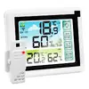 Meteorologická stanice s LCD displejem, bílo-černá