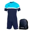 Sportovní set JOMA | Velikost: M | Navy - fluor modrá
