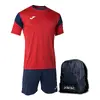 Sportovní set Joma | Velikost: 5XS | Červená-tmavě modrá