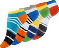 4 páry dámských kotníkových ponožek - crazy | Velikost: 35–38