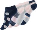 4 páry dámských kotníkových ponožek - girly | Velikost: 35-38