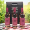 3× Růžové víno Tube Rosé