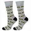 Pánské ponožky DC Comics Batman | Velikost: 40-45 | Šedá AOP