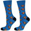 Pánské ponožky DC Comics Superman | Velikost: 40-45 | Modrá AOP
