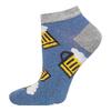 Pánské kotníkové ponožky pivo | Velikost: 40-45 | Modrá AOP