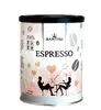 250 g mleté kávy Santini Espresso v plechovce - zamilovaný potisk