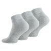 Ponožky unisex bavlněné - 3 páry | Velikost: 35-38 | Šedá
