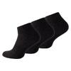 Ponožky unisex bavlněné - 3 páry | Velikost: 35-38 | Černá