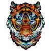Dřevěné puzzle - Mocný Tygr