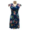 Dámské letní šaty 9804-43 | Velikost: M/L | Modrá
