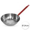 Ocelová wok pánev | Rozměr: 24 cm