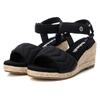 Dámské sandály refresh low sandal in eco-leather black B | Velikost: 36