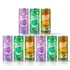3x bazalka, citrón a limeta + 3x mandarinka a zázvor + 3x hroznové víno a maliny