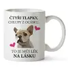 Čtyři tlapky, chlupy z ocásku - Buldoček (světlý)