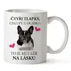 Čtyři tlapky, chlupy z ocásku - Buldoček (tmavý)