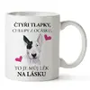 Čtyři tlapky, chlupy z ocásku - Bullteriér