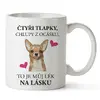 Čtyři tlapky, chlupy z ocásku - Čivava krátkosrstá