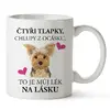 Čtyři tlapky, chlupy z ocásku - Jorkšír