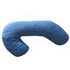 Relaxační polštář ve tvaru L | Modrá