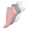 Ponožky unisex bambusové kotníčkové - pastelové - 3 páry | Velikost: 35-38