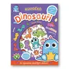 Kuliočko: 20 reliéfních samolepek - Dinosauři