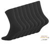 Ponožky pánské sportovní - 8 párů | Velikost: 39-42 | Černá