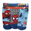 Chlapecké ponožky Spider-Man - 3 páry v balení | Velikost: 23/26 | Světle modrá - šedá