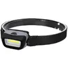 LED čelovka 3W, 50 m, černá