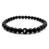 Písmeno F - černá | Velikost: 18 cm
