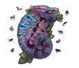 3D puzzle - chameleon | Velikost: Malá