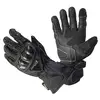 Kožené moto rukavice CAP | Velikost: M | Černá
