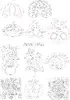 Sada Halloween s maskami