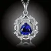 Noblesní náhrdelník Charlotte Royal Blue