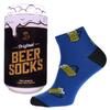Ponožky s motivem piva v dárkové plechovce – typ 1 | Velikost: 39-42