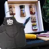 Velký BBQ box + zástěra BBQ KING