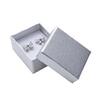 Dárková krabička na náušnice - stříbrná