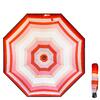 Automatický deštník s pruhy | Červená