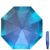 Metalický automatický deštník | Modro-fialová