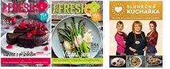 Roční předplatné Prima FRESH (základní) + Kniha Slunečná kuchařka se 70 recepty ze seriálu Slunečná