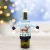 Svetr s čepičkou - modrý se sobem