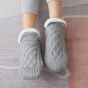 Zateplené ponožky - šedé | Velikost: 35-38