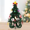 Dekorační vánoční stromeček - zelená